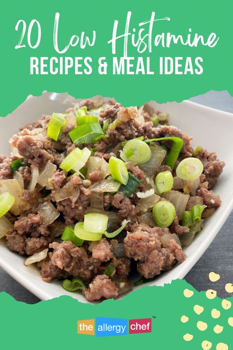 Low histamine ginger beef. Low Histamine Low Carb Recipes, Low Histamine Ground Turkey Recipes, Histamine Free Diet, Low Histamine Gluten Free Recipes, Low Histamine Beef Recipes, Easy Low Histamine Meals, Easy Low Histamine Recipes, Low Histamine Meal Prep, Histamine Intolerance Diet Recipes