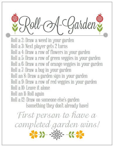 Roll-A-Garden {Fun Dice Game & Printable} Memory Worksheets, Memory Games For Seniors, Games For Senior Citizens, Assisted Living Activities, Senior Citizen Activities, Memory Care Activities, Senior Living Activities, Memory Exercises, Activities For Seniors