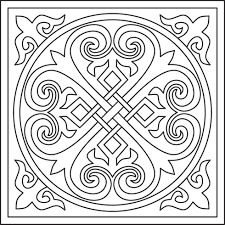 Vector monochrome linear square Byzantine ornament, knot, rosette. Circle Greek pattern, Drawing of the Eastern Roman Empire. Decoration of the Russian Orthodox Church. 26753415 Vector Art at Vecteezy Byzantine Ornament Pattern, Orthodox Embroidery Patterns, Orthodox Ornament, Byzantine Ornament, Byzantine Pattern, Eastern Roman Empire, Orthodox Art, Russian Orthodox Church, Greek Pattern