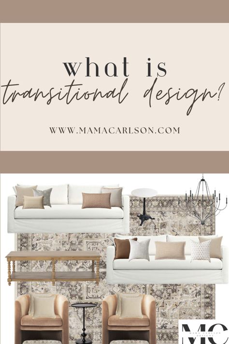 So what is Transitional Home Design anyways? Transitional design marries traditional & modern home design styles to create a cohesive, sophisticated, & elegant style for any home. Check out my latest blog post that utilizes Amazon home decor & affordable furniture to achieve the look! #homedesign #transitionalhome #transitionalstyle #transitionalhomestyle #transitionalhomedesign #interiordesign #homedecor #amazonhome #crate&barrel Living Room Designs Transitional, Transitional Interior Design Style, Traditional Modern Home, Home Living Room Modern, Home Design Styles, Modern Traditional Living Room, Transitional Home Style, Transitional Home Design, Transitional Style Decor