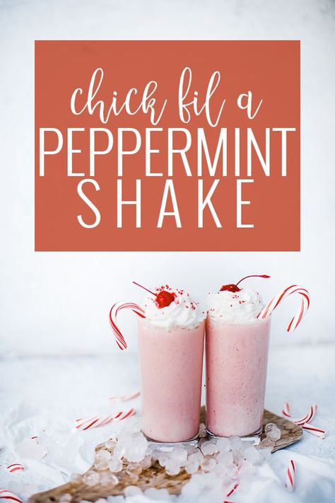 Skip the drive thru and make this seasonable favorite at home - year round!  This peppermint milkshake is a copycat of the famous Chick Fil A version that is only available a few months out of the year.  With a handful of ingredients and a few minutes you'll be able to enjoy this treat whenever you want. || Oh So Delicioso #peppermint #milkshake #copycatrecipe #chickfila #ohsodelicioso Peppermint Frosty Recipe, Peppermint Shake Chick Fil A, Chick Fil A Milkshake Recipe, Peppermint Smoothie Healthy, Chick Fil A Peppermint Milkshake Recipe, Best Chocolate Milkshake Recipe, Peppermint Shake Recipe, Peppermint Milkshake Chickfila Recipe, Copycat Chick Fil A Peppermint Milkshake