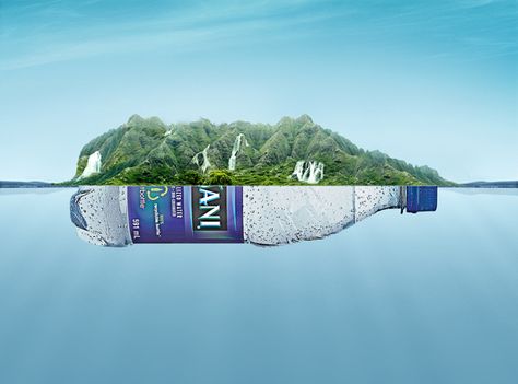 Dasani Water Your Potential Water Social Media Post, Water Advertising, Water Ads, Evian Water Bottle, Dasani Water, Mineral Water Brands, Coca Cola Company, Ingredients Photography, Protein Water