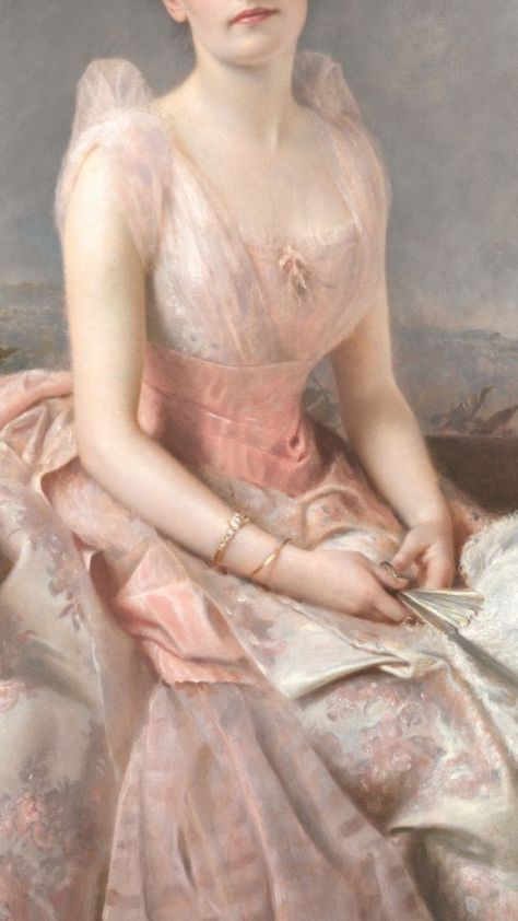 Edward Robert Hughes, Juliette Gordon Low, Robert Hughes, Pink Academia, Aphrodite Aesthetic, Romantic Academia, Rennaissance Art, I Believe In Pink, Pink Painting