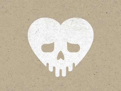 skullheart (skull, heart, illustration) Goth Bedrooms, Heart Skull, Pastel Punk, Skull Logo, Theatre Poster, Skull Wallpaper, Heart Logo, Animal Faces, Skull And Bones