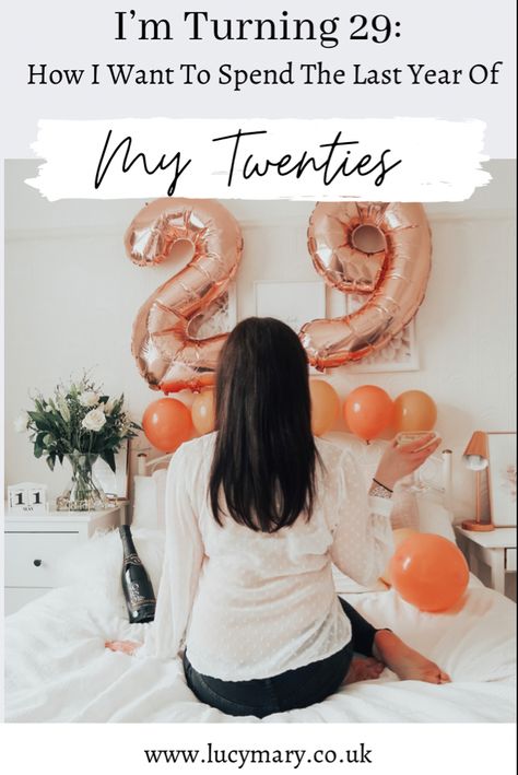 A woman holding a cocktail glass looking at rose gold balloons. Last Year In My 20's Quotes, Last 20's Birthday, Last Year In My 20's Birthday Ideas, Last Year In My 20's, Prayer Vision Board, Twenties Party, Improve Self Confidence, Over Analyzing, My Twenties