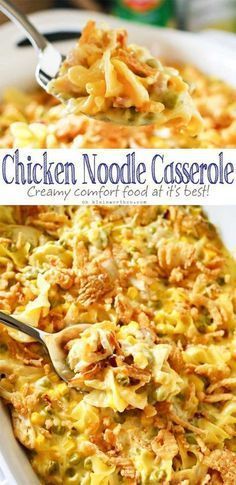 Amazing Chicken Recipes, Easy Family Dinner Ideas, Resep Makanan Beku, Resep Pasta, Easy Family Dinner, Chicken Noodle Casserole, Amazing Chicken, Taco Shells, Family Dinner Ideas