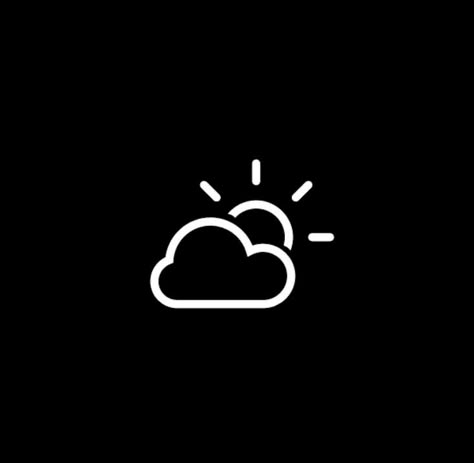 ios 14 black weather icon All Apps Icon, Luxe Logo, Icones Do Iphone, App Ikon, App Store Icon, Mobile App Icon, Zestaw Ikon, Logo Creator, Snapchat Icon