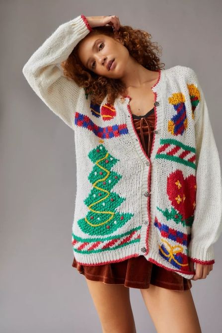 Ugly Christmas Sweater Outfit, Ugly Hanukkah Sweater, Christmas Sweater Outfits, Hanukkah Sweater, Holiday Cardigan, Vintage Christmas Sweaters, Ugly Holiday Sweater, Holiday Sweaters, Christmas Cardigan