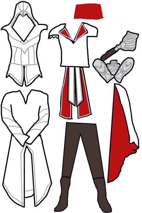 Assassins Creed Costume Pattern: Assasins Creed Costume, Ezio Cosplay, Assassins Creed Outfit, Assassin Costume, Assassins Creed Costume, Assassins Creed Hoodie, Assassins Creed Cosplay, Ezio Auditore, Assassin Creed