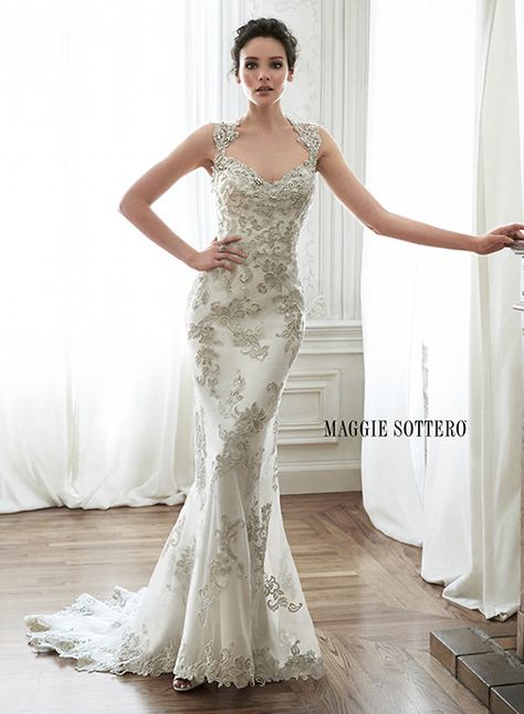 Maggie Sottero Bridal Gowns, Maggie Sottero Bridal, Sheath Bridal Gown, Mermaid Trumpet Wedding Dresses, Wedding Gown Gallery, Jade Wedding, Harlem Nights, Maggie Sottero Wedding Dresses, Sheath Wedding