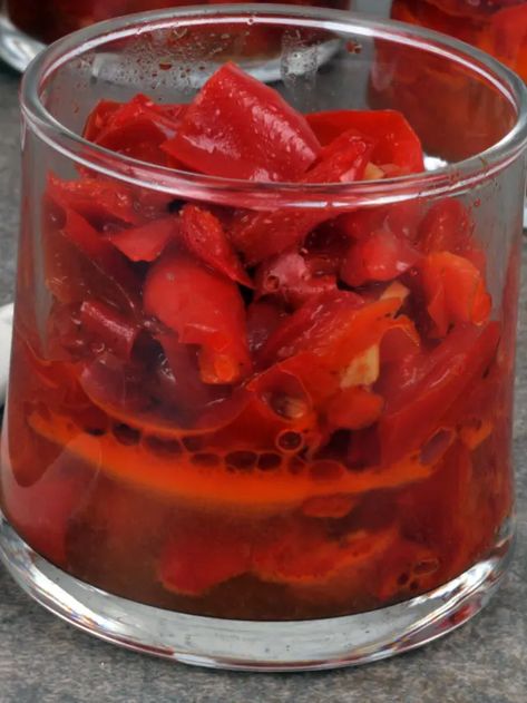 Candied Habaneros - Man That Looks, Good! Candied Hot Peppers, Chocolate Habanero Hot Sauce Recipe, Stuffed Habanero Peppers, Candied Habanero Peppers, Candied Habaneros, Habanero Recipes, Spicy Candy, Habanero Salsa, Habanero Hot Sauce