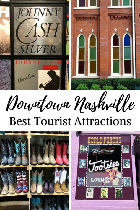 Downtown Nashville attractions The Hermatige Nashville, Must See In Nashville Tn, Nashville Sightseeing, Johnny Cash Museum Nashville, Nashville Tourist Attractions, Travel Tennessee, Nashville Attractions, Johnny Cash Museum, Nashville Bars