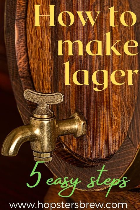 How to make lager is one of the most searched queries on the net. In this guide, we’ll take a look at everything you need to know about making lager beer at home. You’ll learn about the different types of lager beer and how to brew them at home. We’ll also look at different terms you should be familiar with when brewing lager and what goes into making a good-tasting lager at home. Beer Song, How To Make Beer At Home, Beer Facts, Beer Brewing Recipes, Brewing Recipes, Homebrew Recipes, Fermentation Recipes, Brewing Beer, Home Brew