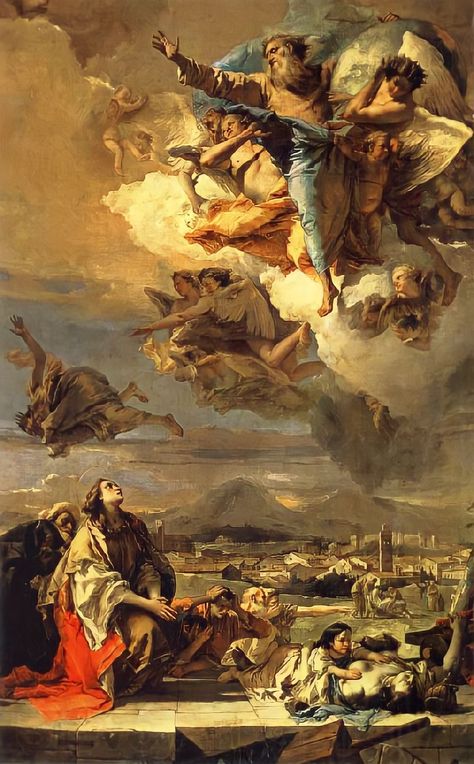 Rennaisance Paintings Art, Giovanni Battista Tiepolo, Famous Art Paintings, Greek Paintings, Folklore Art, 18th Century Paintings, Jesus Artwork, Ancient Paintings, Rennaissance Art