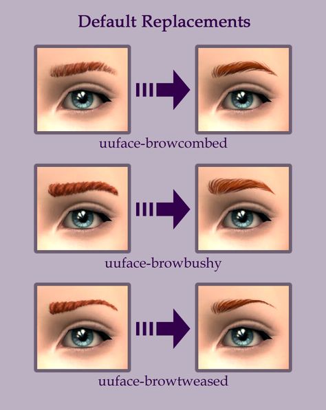 Mod The Sims - Maxis Match Brows + Defaults Maxis Match Brows, Sims 2 Makeup, Sims 2 House, Sims 2 Hair, 00s Nostalgia, Sparkling Eyes, Sims Games, The Sims 2, Sims4 Clothes