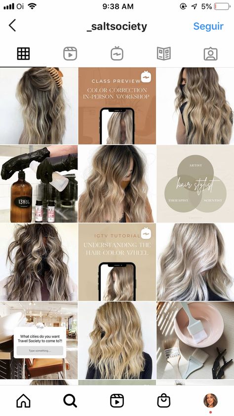 Instagram Theme Ideas Hairstylist, Instagram Feed Hair Stylist, Hair Extensions Instagram Feed, Instagram Feed Ideas Hair Salon, Meet Your Stylist, Hairdresser Instagram Ideas, Hair Dresser Instagram Feed, Hair Stylist Marketing Ideas, Hair Feed Instagram