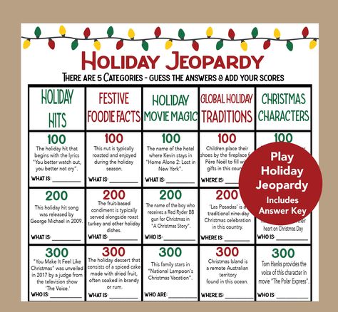 Christmas Song Jeopardy, Christmas Jeopardy For Kids, Christmas Jeapordy Questions, Christmas Jeapordy, Holiday Trivia Games With Answers, Christmas Jepordy Game Questions, Christmas Jepordy Game Free, Christmas Jepordy, Christmas Jeopardy Questions