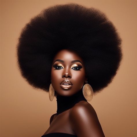 Afro Hairstyles Photoshoot, Afro Costume Halloween, Afro Hair Photoshoot, Black Models Posing, Afro Photoshoot Black Women, Face Model Reference, Natural Hair Photoshoot Ideas, Afro Hair Women, Natural Hair Photoshoot