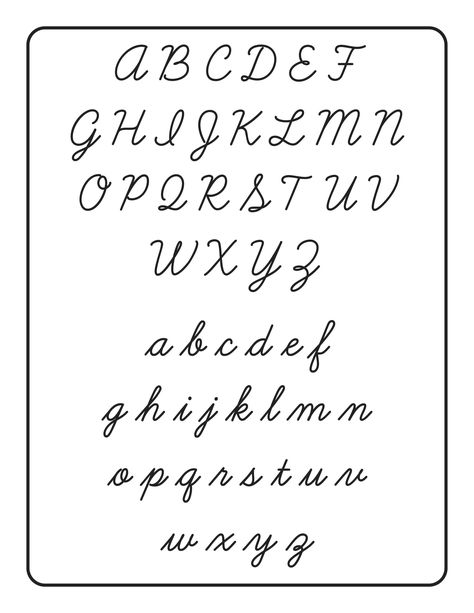 Need extra help writing in cursive? Look no further! This pdf cursive handwriting notebook is for kids of all ages and even adults who need help learning how to write in cursive. Each letter had 3 pages. One with both cursive upper and lowercase letters. The next page is a full page of just uppercase and the final page is all lowercase letters to practice. The last few pages are blank so you and/or your child can begin to write simple words and even work up to sentences. The In Cursive, How To Cursive Handwriting, How To Write In Cursive, Alphabet Cursive Writing, Neat Cursive Handwriting, Cursive Handwriting Alphabet, Neat Cursive, Words In Cursive, Letter Cursive