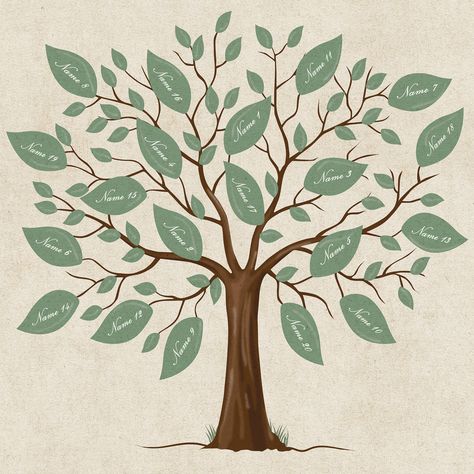 Family Tree Ideas Diy, Family Tree Art Creative, Family Tree Drawing Ideas, Family Tree Painting On Canvas, Bybel Studie, Creative Family Tree, Family Tree Artwork, Family Tree Drawing, Diy Trees