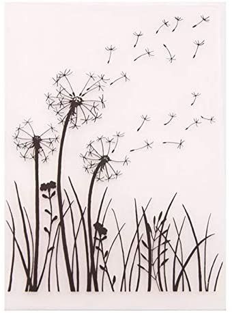 Dandelion Drawing, Dandelion Art, Grass Background, Sweet William, Porte Decorate, Craft Decor, Dandelion Flower, Album Scrapbooking, Embossed Paper