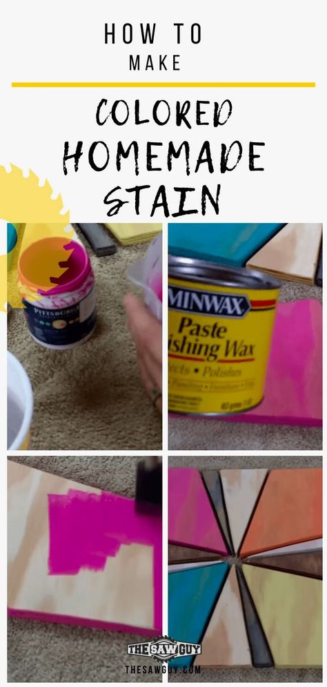 Wood Stain Ideas, Homemade Wood Stains, Diy Wood Stain, Easy Woodworking Ideas, Diy Staining, Wood Projects For Beginners, Wood Stain Colors, Woodworking Projects For Kids, Wood Pallet Projects