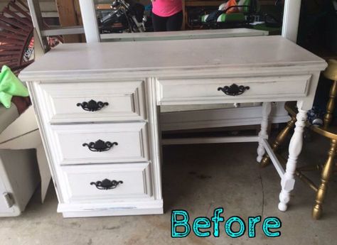 repurposed desk to kitchen island Desk To Kitchen Island, Desk To Island, Repurposed Desk, Living Room Decor Farmhouse, Office Built Ins, Room Decor Farmhouse, Farmhouse Living Room Decor, Old Desks, Desk Makeover