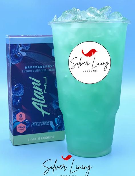 Energy Water Recipe, Loaded Tea With Alani, Dirty Alani Recipes, Alani Nu Energy Drink Recipes, Alani Drink Recipes, Diy Energy Drink Recipes, Alani Energy Drink, Silver Lining Lessons, Watertok Recipes