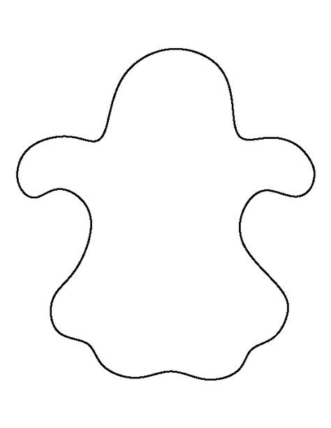 Ghost pattern. Use the printable outline for crafts, creating stencils, scrapbooking, and more. Free PDF template to download and print at http://patternuniverse.com/download/ghost-pattern/ Felt Pdf Pattern Free, Ghost Print Out, Ghost Outline Template, Ghost Cutout Template, Free Ghost Printables, Stick Ghosts, Ghost Cut Out, Ghost Printable Free, Ghost Pattern Template