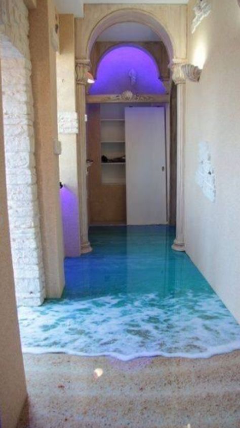 Lindal Homes, 3d Floor Art, Epoxy Floor Designs, Epoxy Floor 3d, 3d Flooring, Epoxy Floors, Floor Murals, Epoxy Flooring, Floor Wallpaper