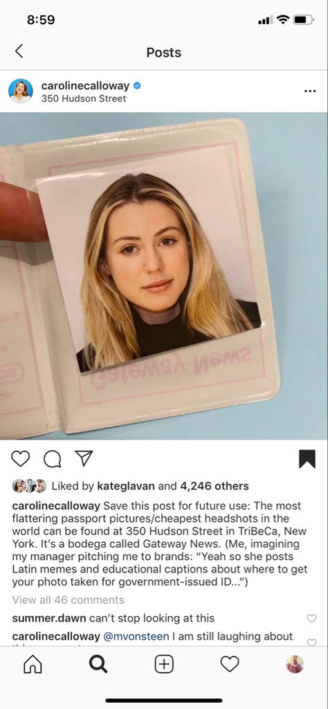 Caroline Calloway, Passport Pictures, That Look, Writing, Memes, Hair, Quick Saves, Instagram