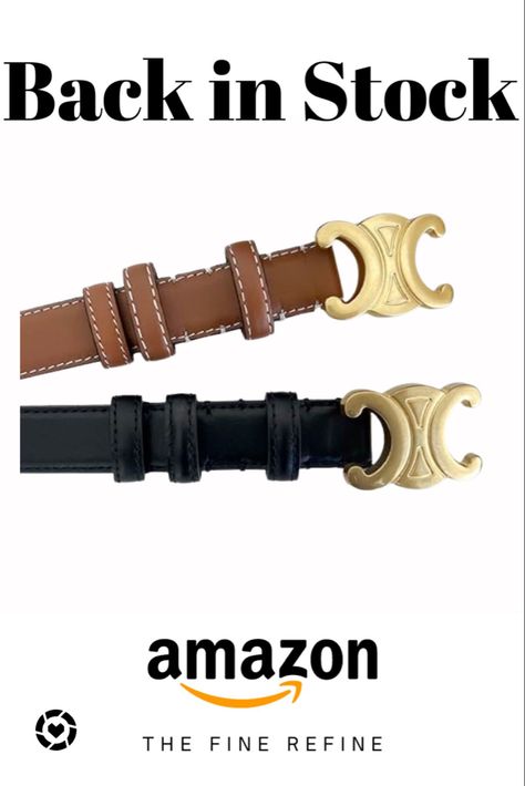 Celine dupe Celine Belt, Amazon Favorites, Best Amazon Products, Best Skincare Products, Best Amazon, Celine Bag, Shopping Sites, Limited Stock, Waist Belt