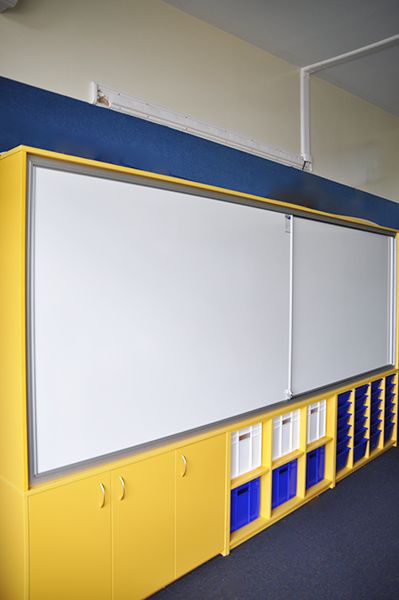 Above Cabinets, Classroom Layout, Interior Design School, School Painting, Teaching Phonics, Design School, Science Classroom, Cabinet Design, Learning Centers