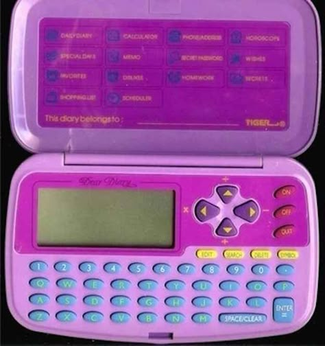 55 toys from the 90's. Great flashback. I had the majority of these; a lot of them I had forgotten about until I saw this! Electronic Diary, Childhood Memories 90s, Love The 90s, 90s Memories, 90s Girl, 90s Toys, 90s Childhood, 90s Nostalgia, Polly Pocket