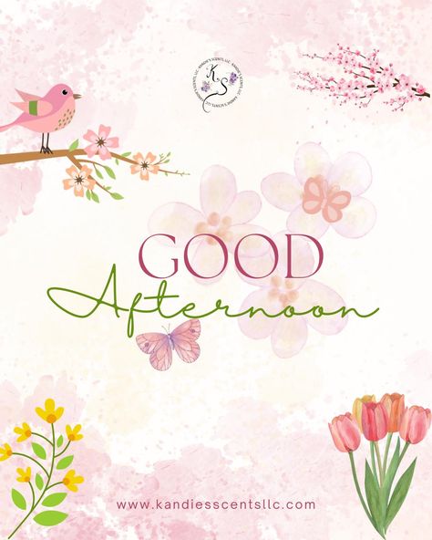 Good afternoon! Wishing you a day filled with blessings and joy. 🌞 #GoodAfternoon #BlessedDay #JoyfulMoments #PositiveVibes #Gratitude #Blessings #HaveAGreatDay #Smile #KandiesScents #highlight #explorepage✨ #Love #happy #kandiesscentsllc Good Afternoon Blessings, Afternoon Blessings, Good Afternoon Wishes, Afternoon Wishes, Afternoon Prayer, Good Afternoon Images, Afternoon Images, Lovely Good Morning Images, Good Afternoon Quotes