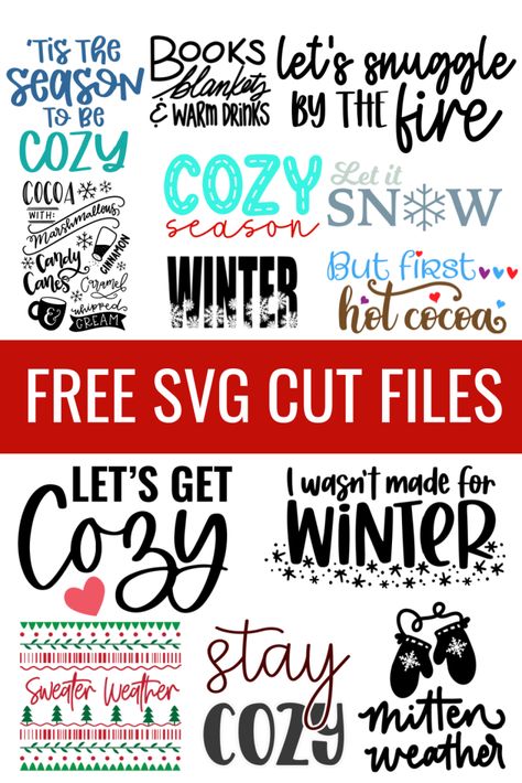 Winter Vinyl Shirt Ideas Free Svg, Free Svg Cut Files For Cricut, Winter Home Decor After Christmas, Home Decor After Christmas, Decor After Christmas, Silouette Cameo, Cricut Birthday Cards, Christmas Svgs, Design Bundles Svg