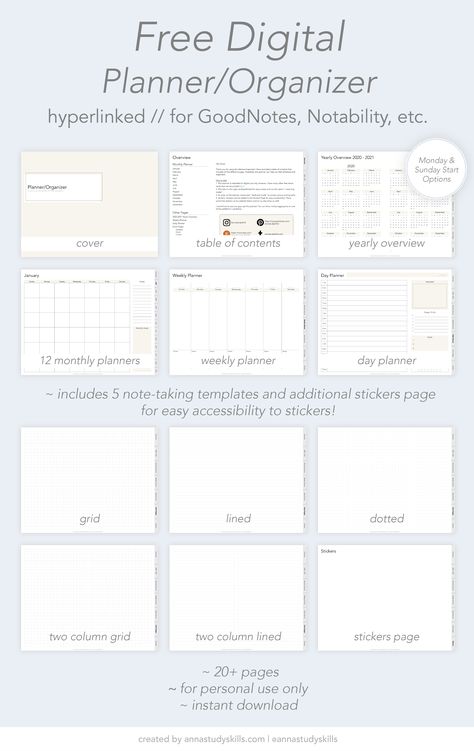 ♡ tag me! @annastudyskills​ | #annastudyskills 

#studywithme #digital #goodnotes #goodnotes5 #notability #ipadpro #studyabroad #studystudystudy #studyaccount #study📚 #freedigital #planner Goodnote Planner Template Free, Free Digital Planner Goodnotes 2023-2024, Goodnotes Daily Planner Template Free, Goodnotes 5 Templates Free, Grimm Book, Digital Planner Notability, Study Planner Free, Notability Template, Ipad Organization
