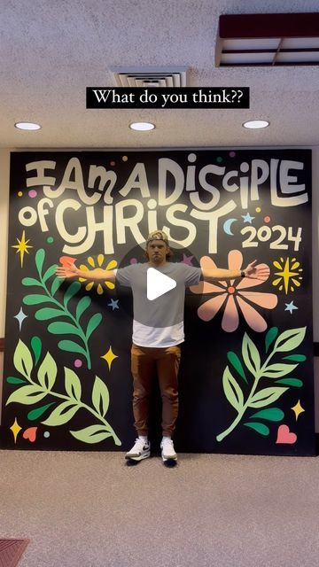 Youth Decorations Church, Youth Group Decorating Ideas, Church Youth Group Room Design, Youth Ministry Room Ideas, Youth Group Decor, Adult Sunday School Room Ideas, Church Teen Room Ideas, Church Childrens Ministry Decor, Church Backdrop Stage Design