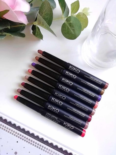 Kiko Long Lasting Eyeshadow Sticks - the shadow sticks that are easy on the eye and on your wallet too! Kiko Eyeshadow Stick, Kiko Eyeshadow, Shadow Sticks, Makeup Artistry, The Shadow, The Eye, Long Lasting, Wallet, Makeup