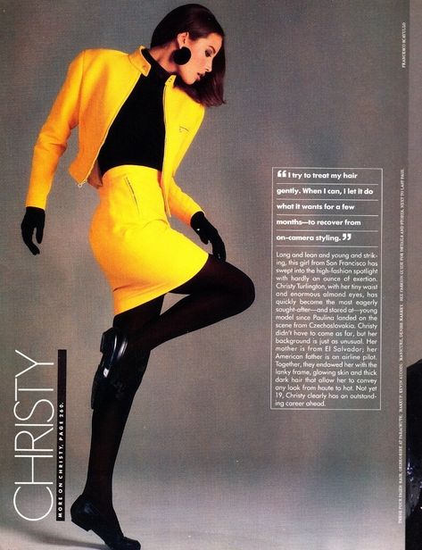 1987 Fashion, Francesco Scavullo, 80s Stuff, Fantastic Fashion, Fierce Fashion, 80's Fashion, Fashion Ads, 90s Supermodels, Kevyn Aucoin