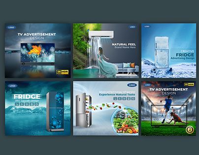 Check out new work on my @Behance profile: "Refrigerator TV AC Creative banner design" http://be.net/gallery/124251245/Refrigerator-TV-AC-Creative-banner-design Fridge Social Media Design, Refrigerator Poster Design, Fridge Ads Creative, Fridge Poster Design, Smart Tv Creative Ads, Graphic Designer Creative Ads, Tv Banner Design, Refrigerator Ads Creative, Tv Social Media Design