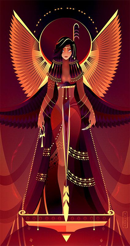 Goddess Of Justice, Gods Of Egypt, Ancient Egyptian Gods, Greek Mythology Art, Egypt Art, Egyptian Mythology, Egyptian Goddess, Mythology Art, Goddess Art