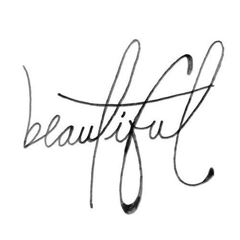 the word beautiful in cursive | beautiful #cursive #cursive ... Hip Quote, Writing Tattoo, Tattoo Hip, Tattoo Schrift, Trendy Tattoo, Cursive Writing, Hip Tattoo, Hand Tattoo, Trendy Tattoos