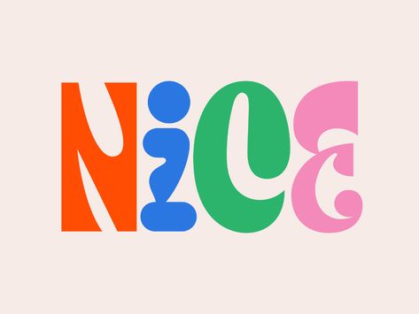 Nice by Rafael Serra on Dribbble S Typography Logo, Typographie Logo, Inspiration Typographie, Typographie Inspiration, Typography Letters, Design Typography, Typography Inspiration, Typography Fonts, Type Design