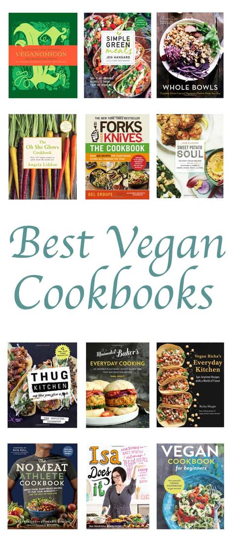 Vegan Books, Vegetarian Cookbook, Why Vegan, Best Cookbooks, Favorite Cookbooks, Vegan Cookbook, Vegan Christmas, Vegan Cooking, Vegan Recipes Healthy