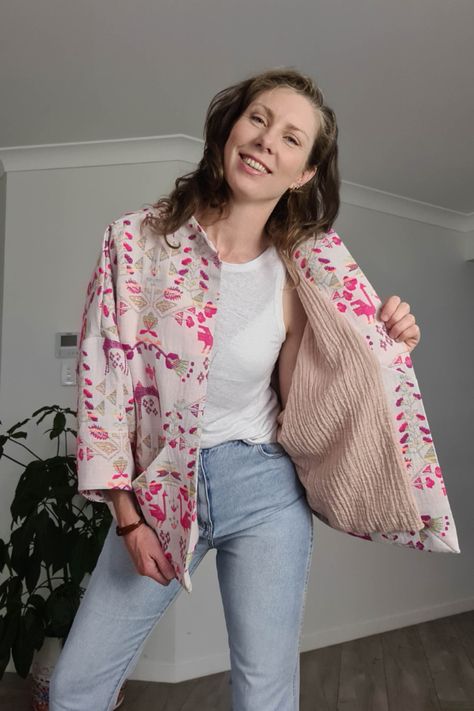 Papercut Patterns The Nova Jacket 1039 pattern review by laurenvdmast Nova Coat, Papercut Patterns, Sewing Class, Simple Shirts, Double Gauze, Sheer Fabrics, Choose The Right, Pattern Paper, Jean Jacket