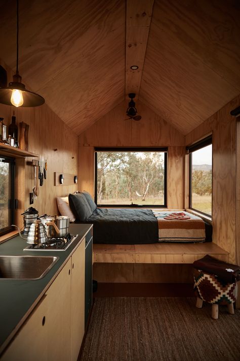 All our cabins are the same Bush Shack, Canadian Cabin, Tiny Cabins Interiors, Make Your House Look Expensive, Caravan Conversion, Micro Homes, Cabin Tiny House, Small Tiny House, Prefab Cabins