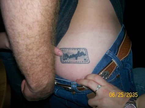 Western Male Tattoos, Simple Country Tattoos Men, Wrangler Patch Tattoo, Wrangler Tattoos For Women, Country Tattoos For Men Cowboys, Country Guy Tattoos, Save A Horse Ride A Cowboy Tattoo, Western Tattoo For Men, Country Style Tattoos For Men