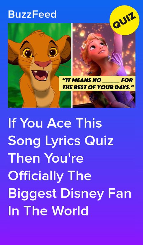 Disney Song Lyrics, Disney Trivia Questions, Crush Quizzes, Disney Movie Trivia, Buzzfeed Quizzes Disney, Disney Lyrics, Disney Song, Disney Trivia, Disney Videos