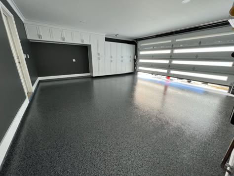 Epoxy garage flooring in Camarillo, CA Garage Epoxy Floor, Concrete Staining, Garage Epoxy, Garage Game Rooms, Garage Floor Epoxy, Garage Flooring, Concrete Flooring, Garage Apartment, Gym Ideas